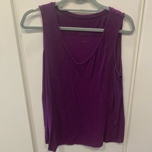Purple tank top